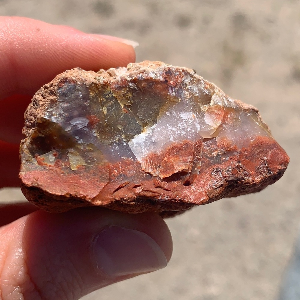Colorful Agate Jasper • New Mexico Rocks & Minerals • Raw Agate Jasper